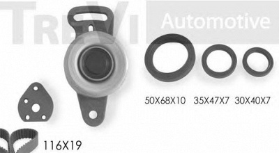 TREVI AUTOMOTIVE kd1030s -  Комплект ремня ГРМ